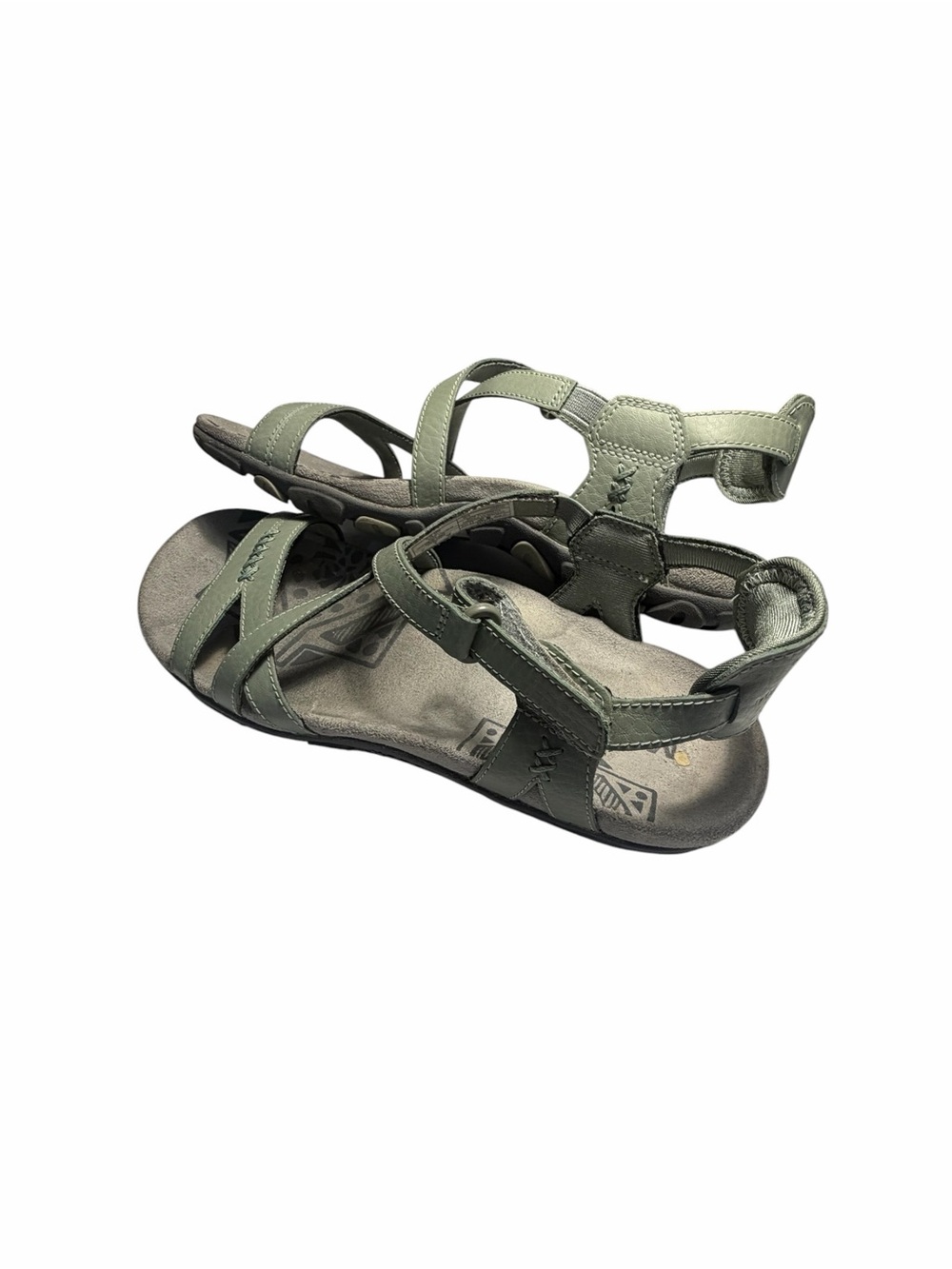 Merrell Blue Dove Green Cross-Strap Casual Sandals Sz 7 - Picture 5 of 13